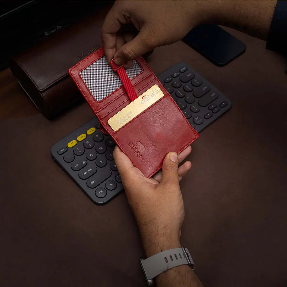 How to care for a leather wallet — Brown Bear leather wallet India
