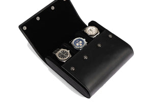 Brown Bear 6 Piece Watch Organizer in Genuine Leather Brown_bear_in