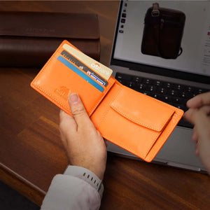 BB BOSCO WALLET WITH COIN POCKET Brown_bear_in