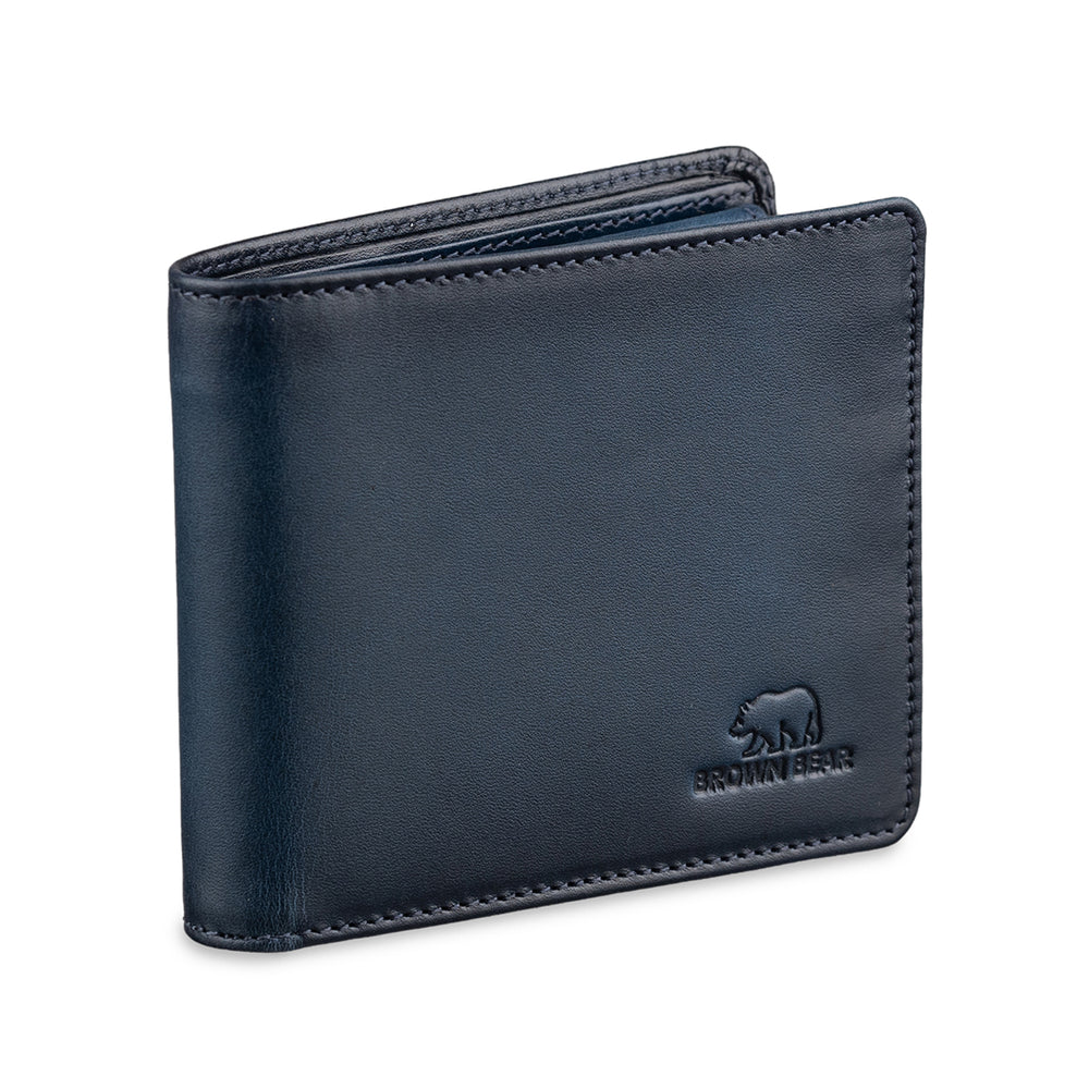 Manhattan Men’s Wallet with Coin Pocket, ID and RFID… — Colour Options | Brown Bear Leather