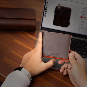 BB BOSCO WALLET WITH COIN POCKET Brown_bear_in