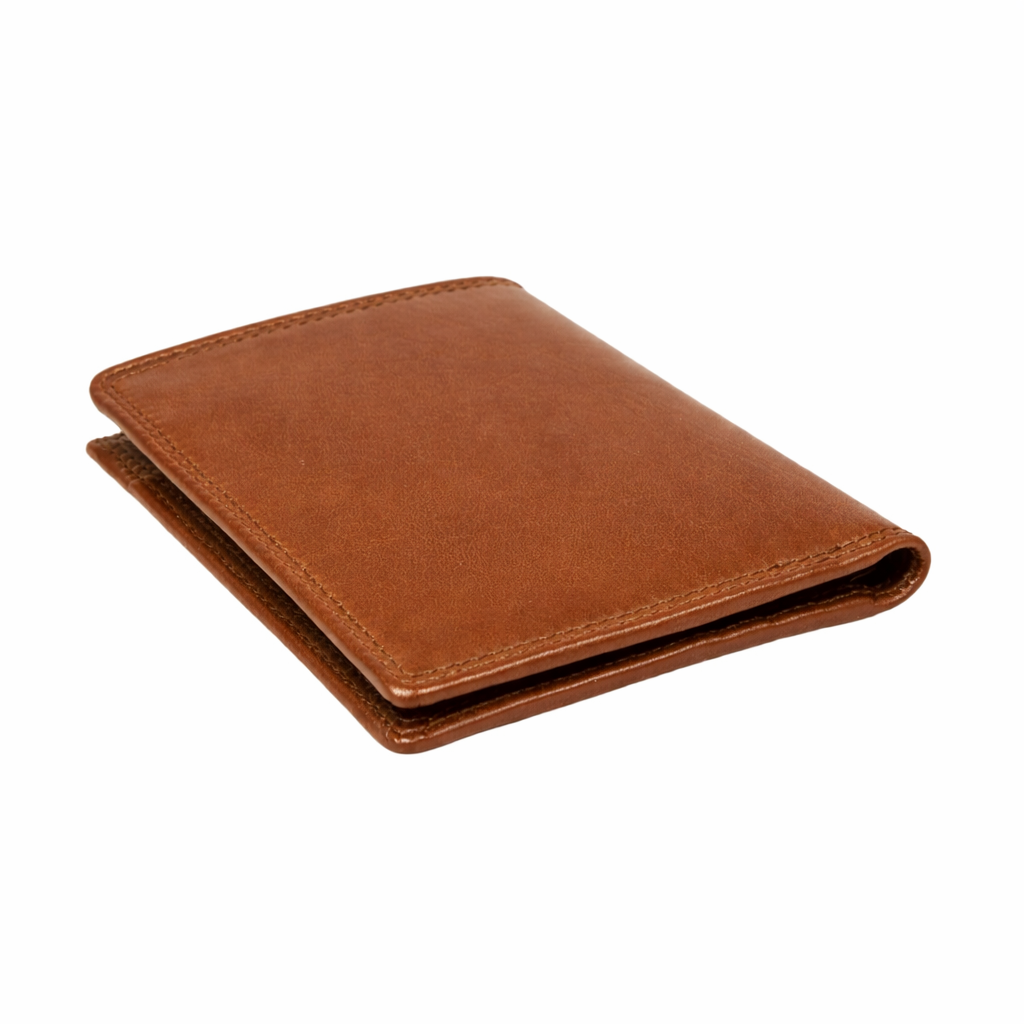 Brown Bear Essential RFID Protected Leather Card Holder | Slim Unisex Design