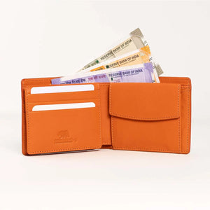 BB BOSCO WALLET WITH COIN POCKET Brown_bear_in