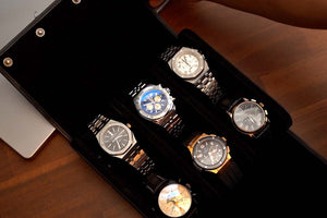 Brown Bear 6 Piece Leather Watch Storage in Genuine … — Detail View 25 | Brown Bear Leather