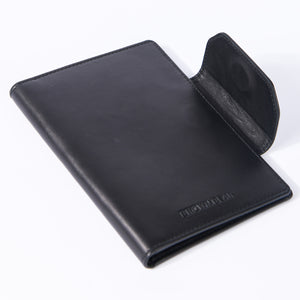 Luxury Genuine Leather Passport Holder — Detail View 18 | Brown Bear Leather