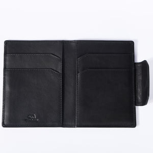 Luxury Genuine Leather Passport Holder — Detail View 17 | Brown Bear Leather