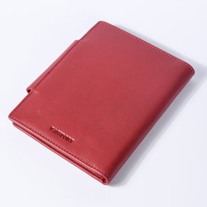 Luxury Genuine Leather Passport Holder — Detail View 14 | Brown Bear Leather