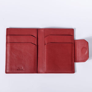 Luxury Genuine Leather Passport Holder — Detail View 13 | Brown Bear Leather