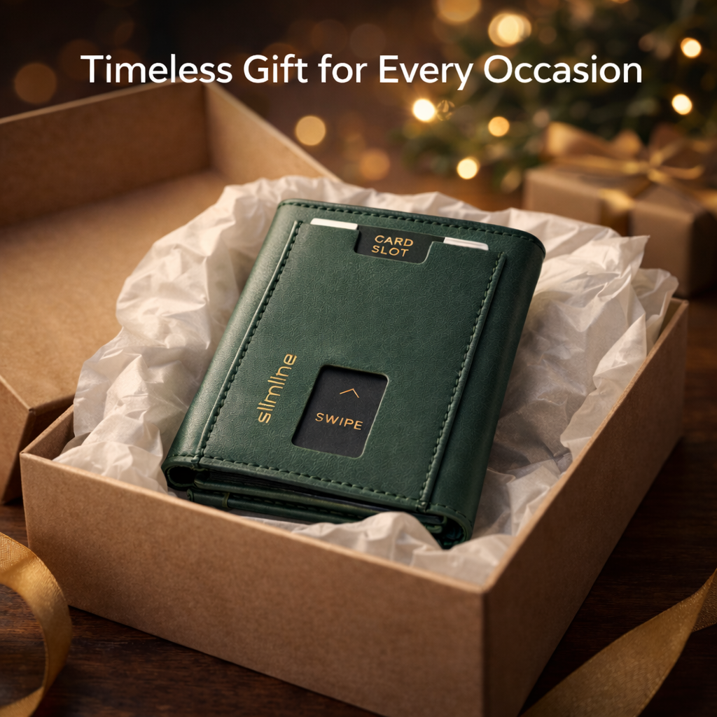 Brown Bear Slim Line Tri Fold Wallet