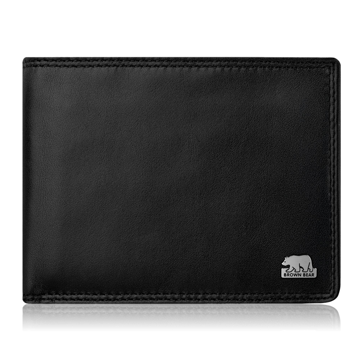 Classic Heritage Genuine Leather Wallet for Men | Brown Bear