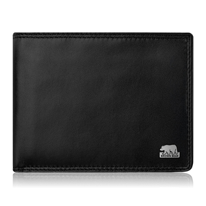 BLACK WITH METAL LOGO