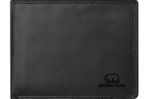 Classic Heritage Genuine Leather Wallet for Men | Br… — Size Reference | Brown Bear Leather