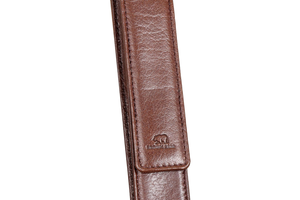Brown Bear Classic Pen Case Organizer for 2 Pens in … — Detail View 21 | Brown Bear Leather