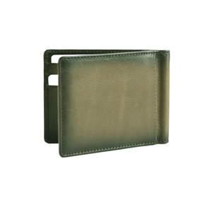 Manhattan Money Clip Card Holder in Genuine Leather — Colour Options | Brown Bear Leather