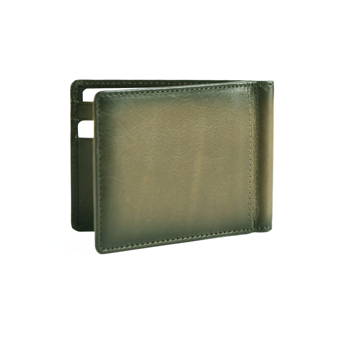 Manhattan Money Clip Card Holder in Genuine Leather