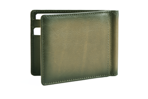 Manhattan Money Clip Card Holder in Genuine Leather — Colour Options | Brown Bear Leather