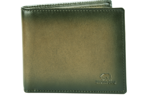 Manhattan Men’s Wallet with Coin Pocket, ID and RFID… — Size Reference | Brown Bear Leather