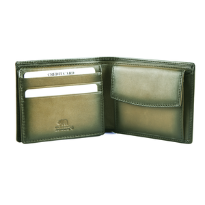 Manhattan Men’s Wallet with Coin Pocket, ID and RFID… — Detail View 15 | Brown Bear Leather