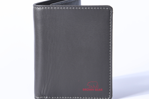 Brown Bear Slim Line Tri Fold Wallet — Detail View 12 | Brown Bear Leather