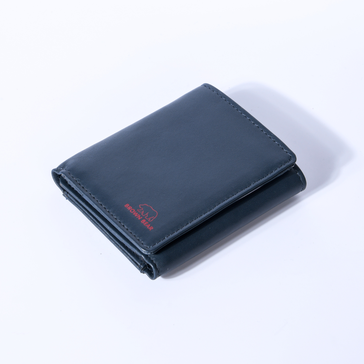 Brown Bear Slim Line Tri Fold Wallet