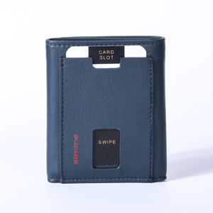 Brown Bear Slim Line Tri Fold Wallet — Detail View 22 | Brown Bear Leather