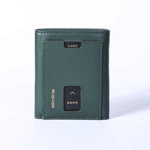 Brown Bear Slim Line Tri Fold Wallet — Detail View 29 | Brown Bear Leather