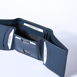 Brown Bear Slim Line Tri Fold Wallet — Detail View 34 | Brown Bear Leather