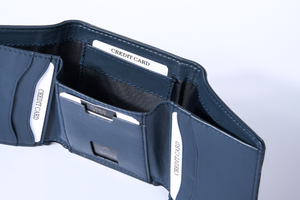 Brown Bear Slim Line Tri Fold Wallet — Detail View 34 | Brown Bear Leather