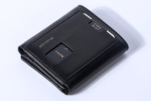Brown Bear Slim Line Tri Fold Wallet — Detail View 38 | Brown Bear Leather