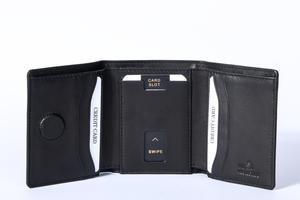 Brown Bear Slim Line Tri Fold Wallet — Detail View 41 | Brown Bear Leather
