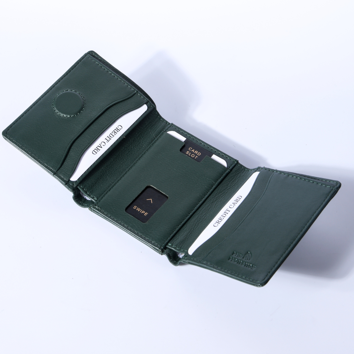 Brown Bear Slim Line Tri Fold Wallet