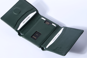 Brown Bear Slim Line Tri Fold Wallet — Detail View 44 | Brown Bear Leather