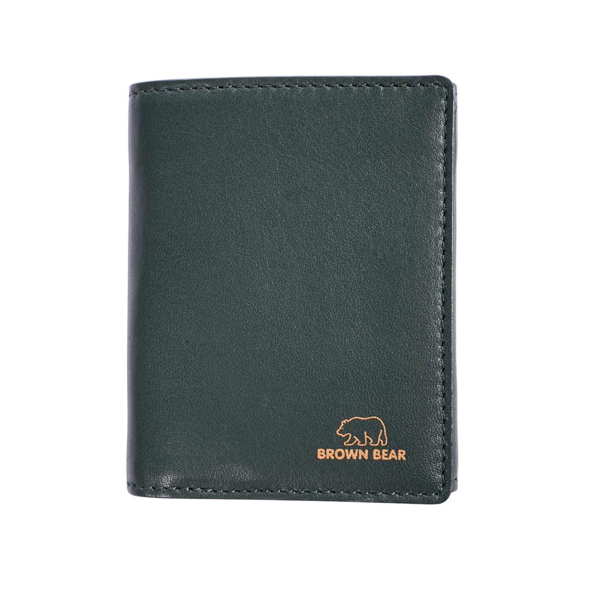 Brown Bear Slim Line Tri Fold Wallet