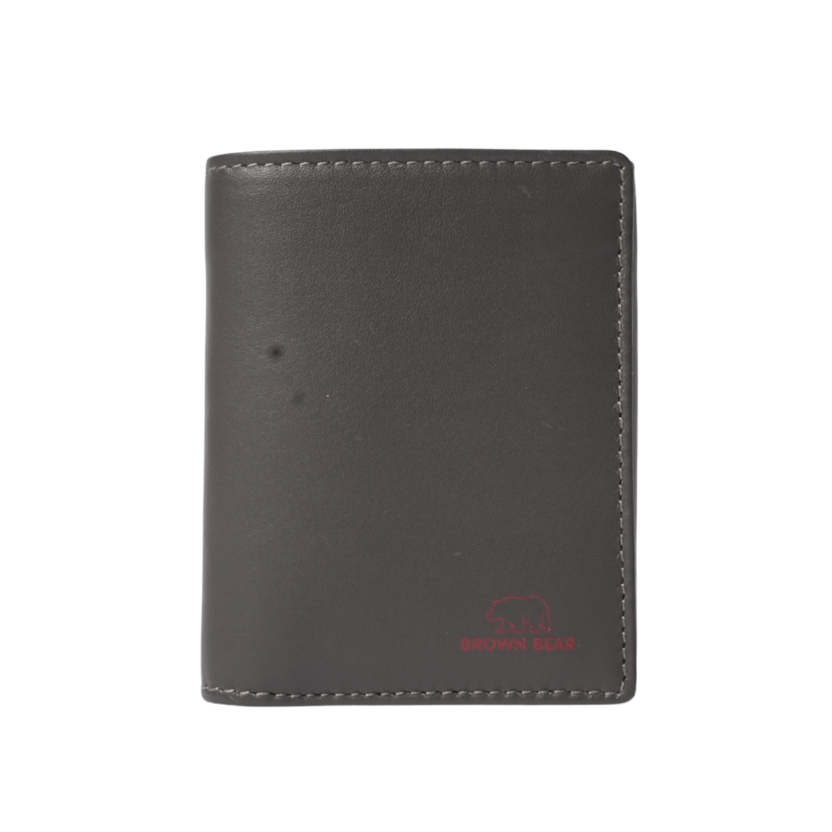 Brown Bear Slim Line Tri Fold Wallet