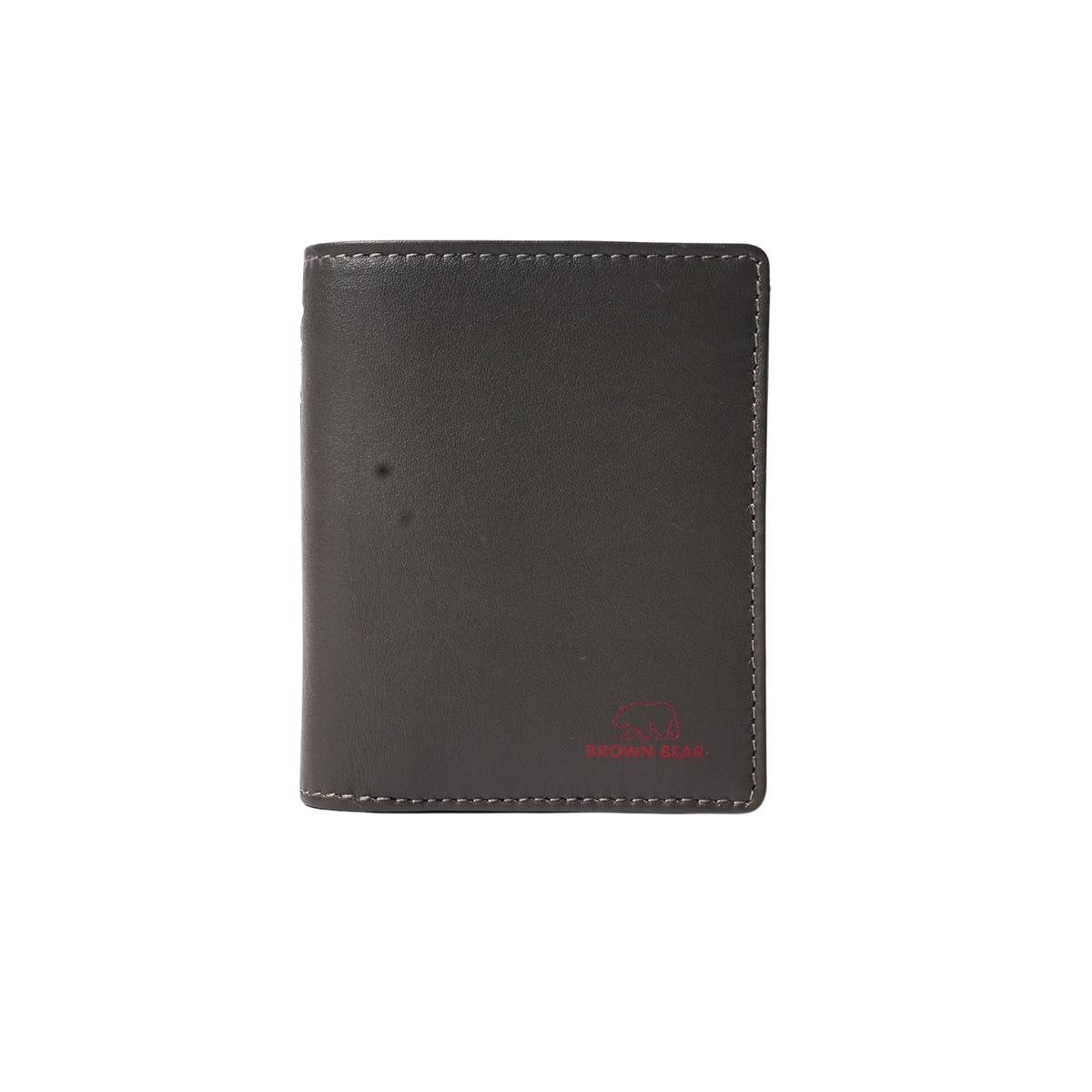 Brown Bear Slim Line Tri Fold Wallet