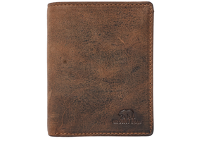 Brown Bear Slim Line Tri Fold Wallet — Colour Options | Brown Bear Leather