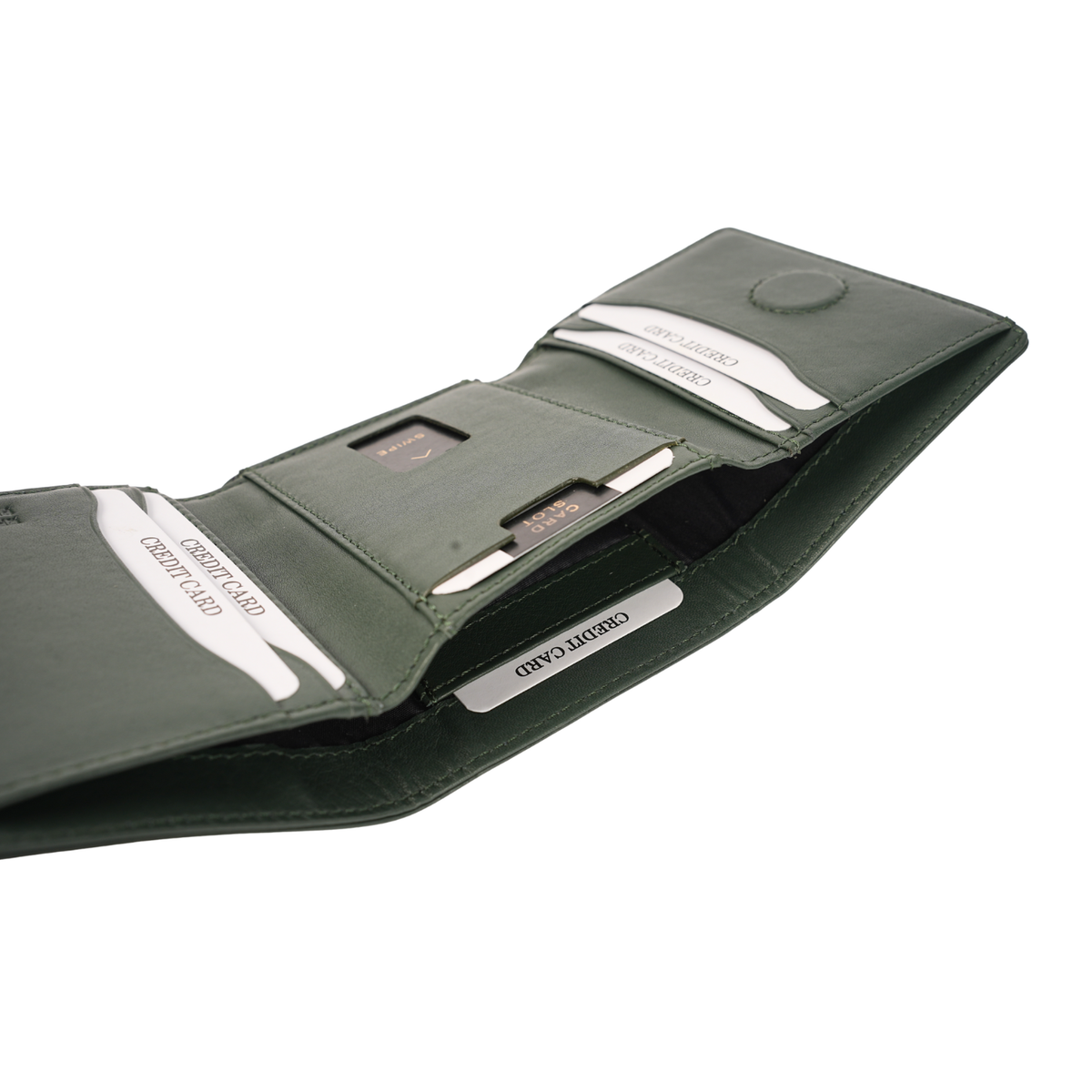 Brown Bear Slim Line Tri Fold Wallet