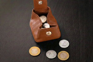BB COIN HOLDER — Stitching Detail | Brown Bear Leather