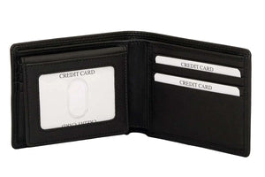 Alia Series – Classic Mens Wallet with Detachable Card Holder in Genuine Leather - Brown Bear
