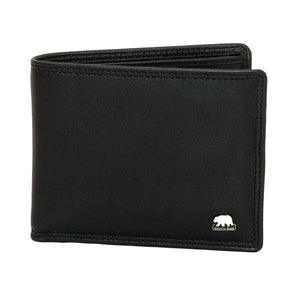 Alia Series – Classic Mens Wallet with Detachable Card Holder in Genuine Leather - Brown Bear