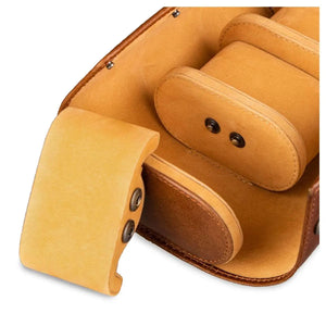 Brown Bear 3 Piece Watch Organizer in Genuine Leather - Brown Bear