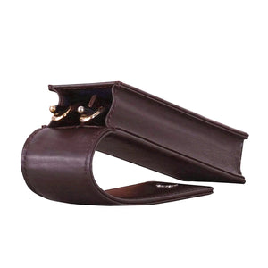 Brown Bear Classic Pen Case Holder for 2 Pens in Genuine Leather - Brown Bear