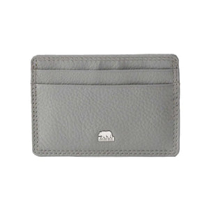 Classic Card Holder for 4 Cards in Genuine Leather - Brown Bear