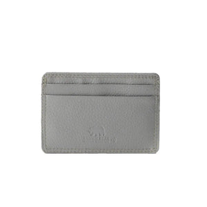 Classic Card Holder for 4 Cards in Genuine Leather - Brown Bear