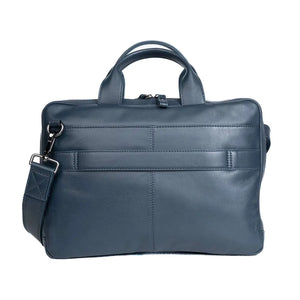 Classic Laptop Bag in Genuine Leather - Brown Bear