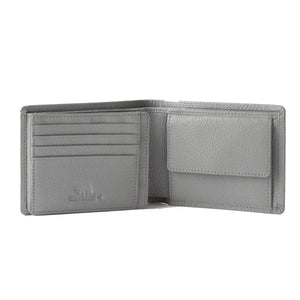 Classic Men’s Wallet with I.D and Coin Pocket and RFID in Genuine Leather - Brown Bear