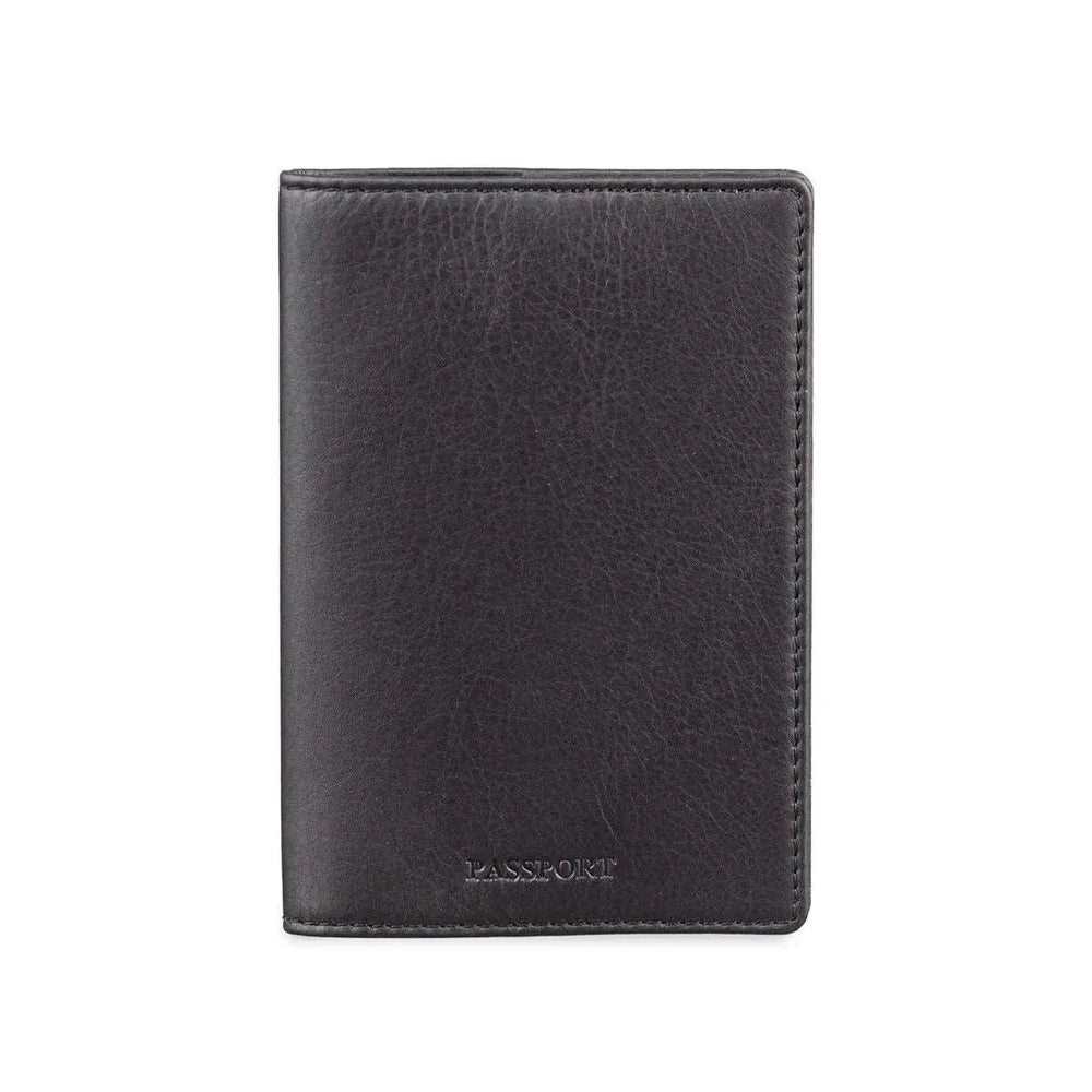 Classic Passport Cover in Genuine Leather - Brown Bear