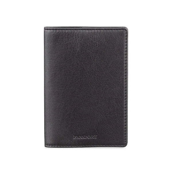 Classic Passport Cover in Genuine Leather - Brown Bear