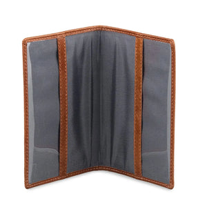 Classic Passport Cover in Genuine Leather - Brown Bear