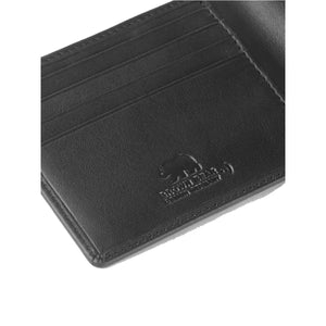 Classic Slim Men’s Wallet in Genuine Leather - Novel Series - Brown Bear